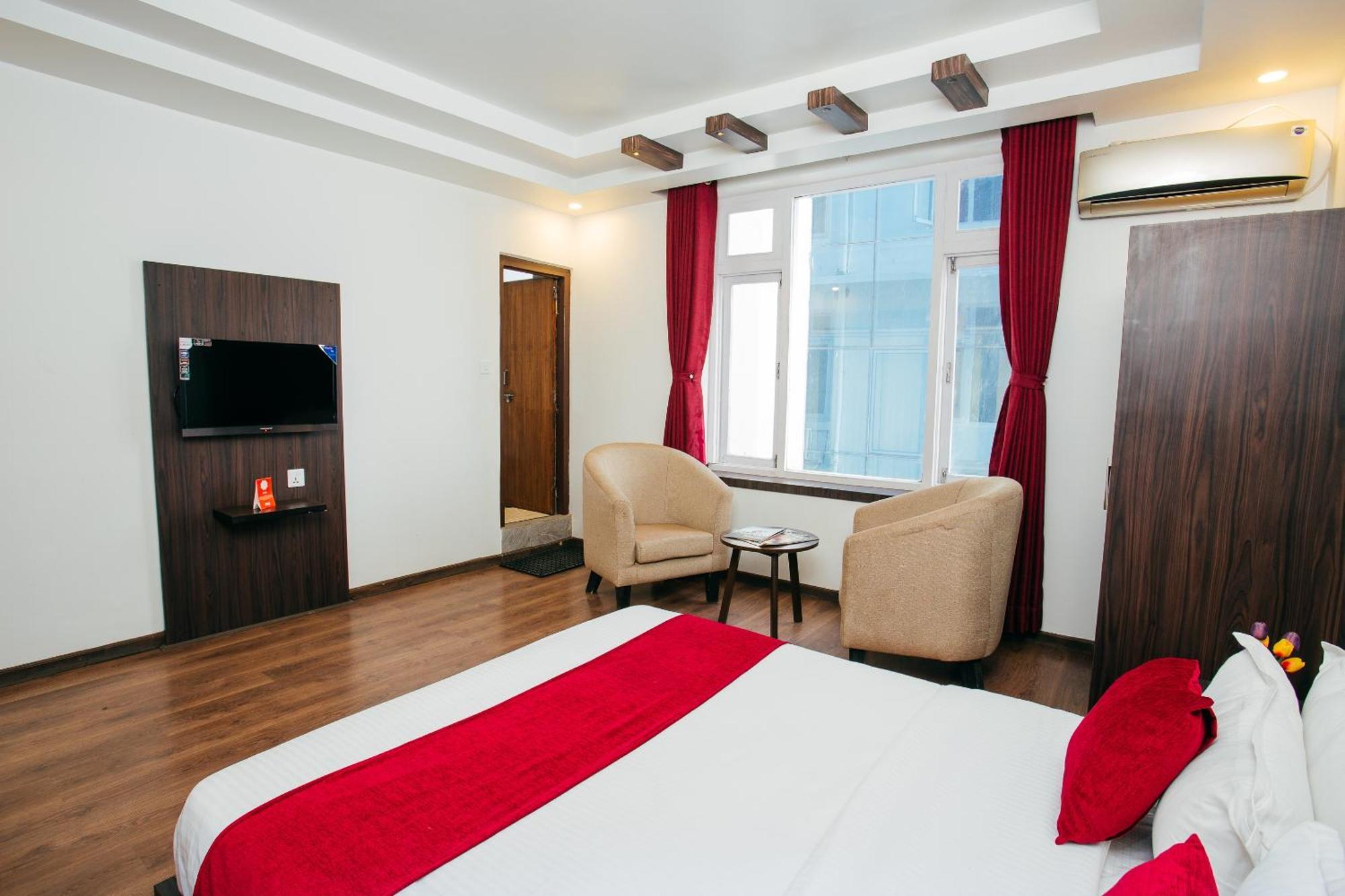 โอโย 11474 คงคอร์ รีเจนซี บูทิก โฮเต็ล Bed & Breakfast กาฐมาณฑุ ภายนอก รูปภาพ